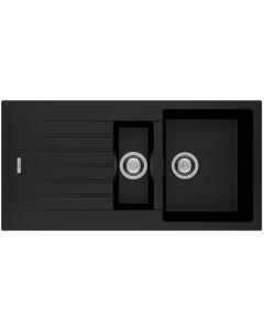 Tivoli 1.5 Bowl Inset Sink Nero