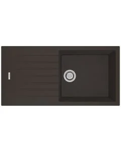 Tivoli 1 Large Bowl Inset Sink Mocha