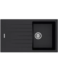 Tivoli 1 Small Bowl Inset Sink Onyx