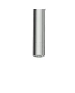 Topaz J Spout Sink Mixer Brushed Nickel
