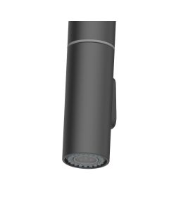 Kira Pull-Out C Spout Sink Mixer Matt Black
