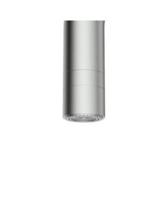 Topaz U Spout Sink Mixer Brushed Nickel