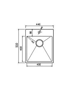 Urban 1 Small Bowl Kitchen Sink Stainless Steel