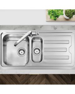 Viva 1.5 Bowl Kitchen Sink Stainless Steel