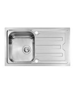 Viva Single Bowl Kitchen Sink Stainless Steel