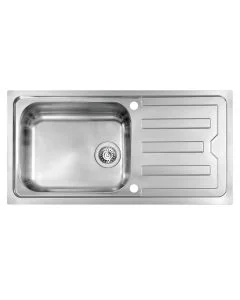 Viva Large Bowl Kitchen Sink Stainless Steel