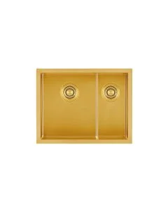 Volta PVD VL53RDBB Undermount 1.5 Bowl Sink Brass LHSB