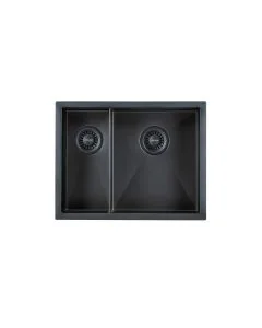 Volta PVD VL53RBL Undermount 1.5 Bowl Sink Matt Black LHSB