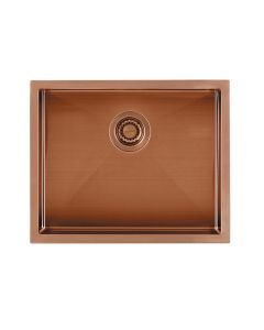 Volta PVD VL500DBC Undermount 1 Bowl Sink Copper