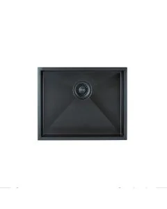 Volta PVD VL500BL Undermount 1 Bowl Sink Matt Black