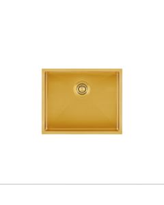 Volta PVD VL500DBB Undermount 1 Bowl Sink Brass