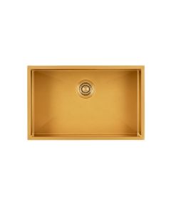Volta PVD VL650DBB Undermount 1 Bowl Sink Brass