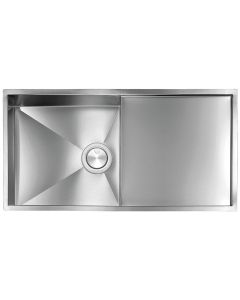 Vortex Undermount Small Bowl Sink Stainless Steel
