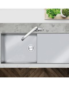 Vortex Undermount Large Bowl Sink Stainless Steel