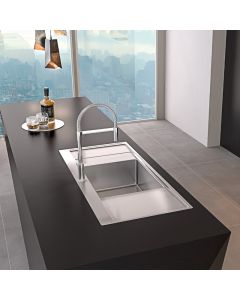 Xeron B50 Double Drainer Inset Sink Stainless Steel