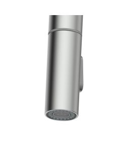 Kira Pull-Out C Spout Sink Mixer Brushed Nickel