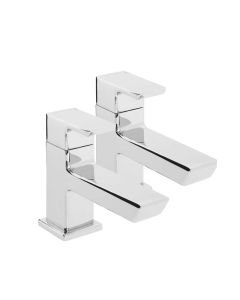 Bristan Cobalt Basin Taps (Pair)