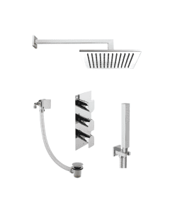 Form 3-Way Thermostatic Shower Pack Chrome