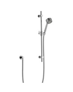 Contemperary Riser Rail Kit with Single Function Handset