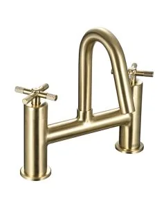 Cruzar Bath Filler Brushed Brass