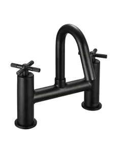 Cruzar Bath Filler Matt Black