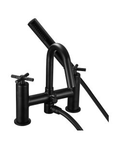 Cruzar Bath Shower Mixer Matt Black