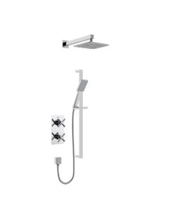 Cruzar 2-Way Recessed Shower Valve Kit Chrome