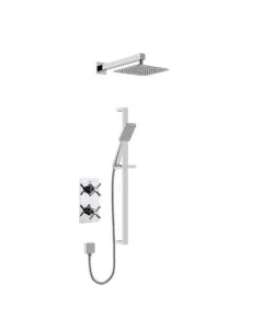 Cruzar 2-Way Recessed Shower Valve Kit Chrome