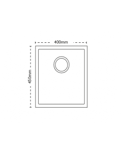 Carron Phoenix Deca 100 1 Bowl Sink Stainless Steel