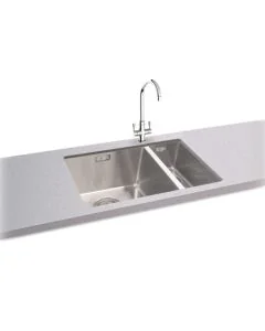 Carron Phoenix Deca 150 1.5 RHSB Bowl Sink Stainless Steel