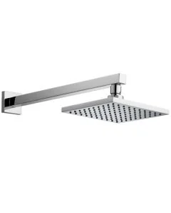 Designer 200mm Square Fixed Head And Shower Arm