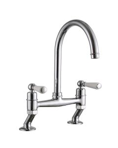 Dephini Bridge Sink Mixer Chrome