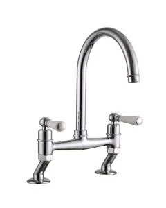 Dephini Bridge Sink Mixer Chrome
