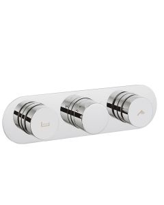 Dial Bath Valve 2 Control with Central Trim Landscape