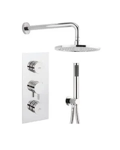 Dial Valve 2 Control Kai Lever Trim Pencil Handset and Fixed Head