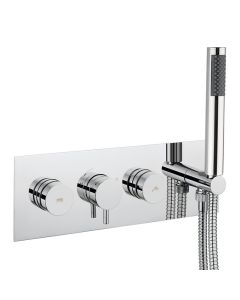 Dial Valve 2 Control with Kai Lever Trim  and Handset Landscape