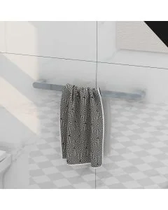 Round 540mm Towel Bar Chrome
