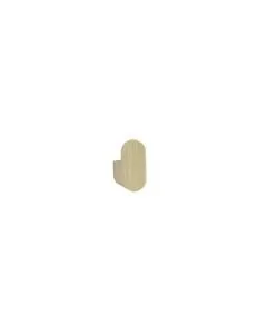 Round Robe Hook Brushed Brass