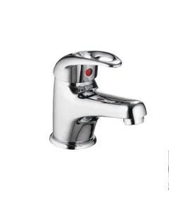 DV8 Eco Small Basin Mixer Inc Clicker Waste