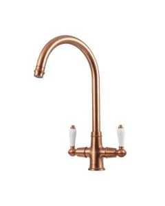 Elegance Mono Sink Mixer Brushed Copper
