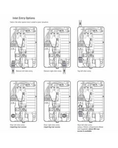 Glee 10.5kW Electric Shower Black