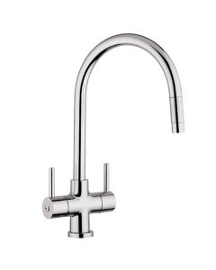 Emporia Kitchen Mixer Tap With Pull Out Aerator Chrome