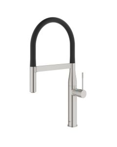 Grohe Essence Single Lever Sink Mixer SuperSteel Kitchen Tap 30294DC0