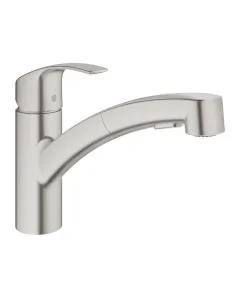 Grohe Eurosmart Cosmopolitan Single Lever Sink Mixer Steel 30305DC0