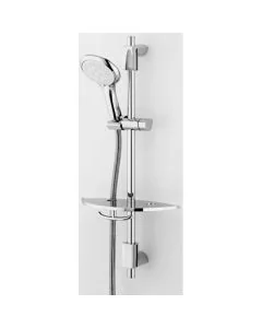 Evo Shower Kit With Multifunction Handset and Shelf