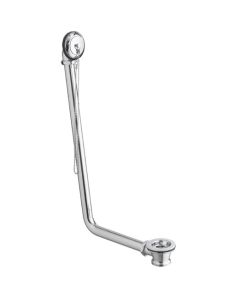 Exposed Chrome Bath Waste and Overflow with Parking Plug