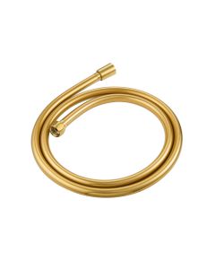 1.5m Smooth Cone to Nut Shower Hose Brushed Gold