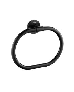 Coco Towel Ring Matt Black