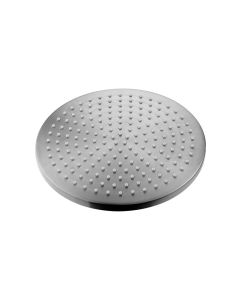 Design 250mm Round Head Brushed Nickel
