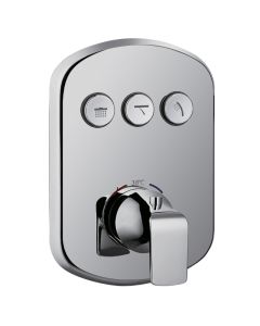 Fusion GoClick Concealed 3-Way Thermo Mixer Chrome